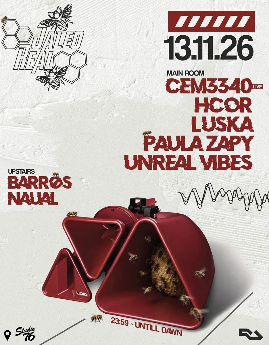 Cartel de JALEO REAL • 5A TEMPORADA • PARTE 1: 13 de noviembre de 2026 en 13 de noviembre con Luska y PAULA ZAPY