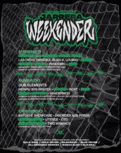 Cartel de JARRERA WEEKENDER FESTIVAL PASS