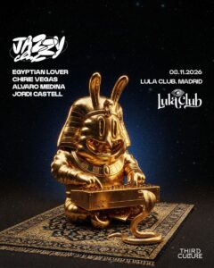 Cartel de JAZZY PRES. EGYPTIAN LOVER