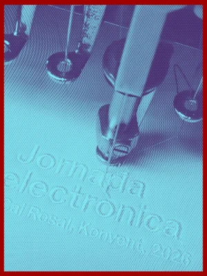 Cartel de JORNADA ELECTRÒNICA: 31 de octubre de 2026 en Barcelona con ABSIS y Kenya Arakama