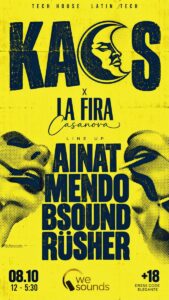 Cartel de KAOS EVENTS