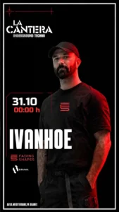 Cartel de LA CANTERA & IVANHOE: 31 de octubre de 2026 en Avda