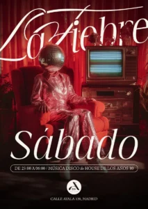 Cartel de LA FIEBRE: 7 de noviembre de 2026 en Ayala 120 Club, Madrid