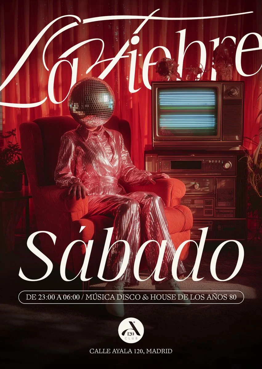 Cartel de LA FIEBRE: 7 de noviembre de 2026 en Ayala 120 Club, Madrid