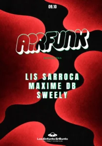 Cartel de LES ENFANTS PRES. AIRFUNK SHOWCASE
