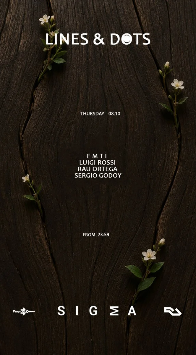 Cartel de LINES & DOTS: 8 de octubre de 2026 en Sigma, Ibiza