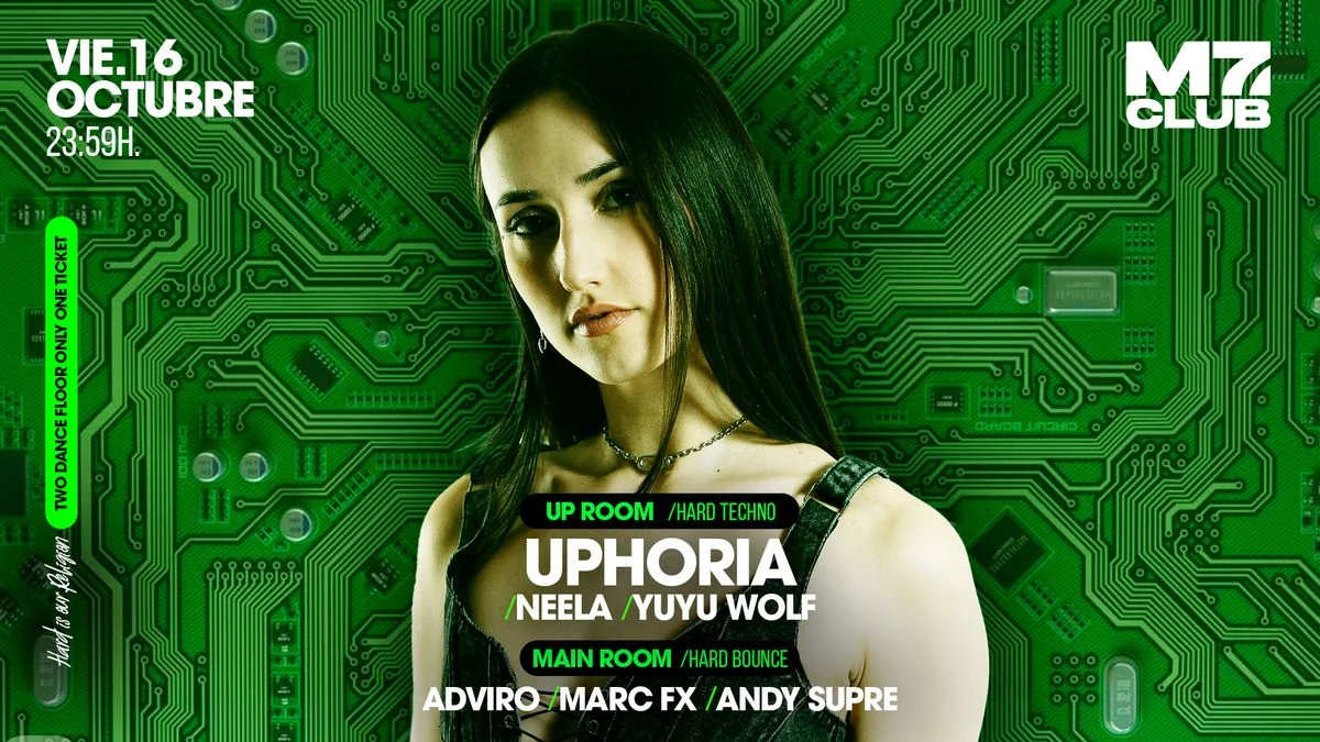 Cartel de M7 PRESENTA: 16 de octubre de 2026 en M7 Club, Barcelona con Marc FX y Andy Supre
