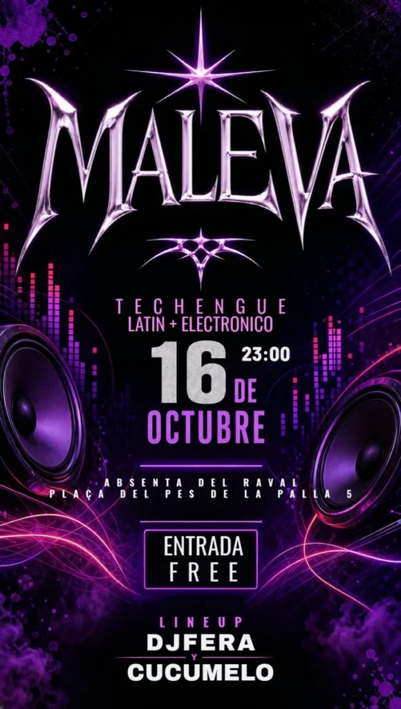 Cartel de MALEVA