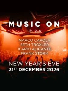 Cartel de MARCO CAROLA PRESENTS MUSIC ON – NEW YEAR’S EVE