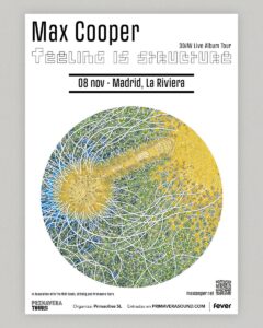 Cartel de MAX COOPER: 8 de noviembre de 2026 en Sala La Riviera, Madrid