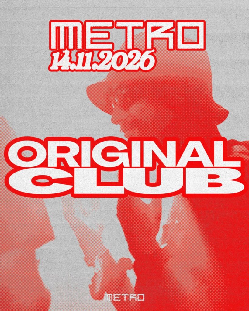 Cartel de METRO ORIGINAL CLUB