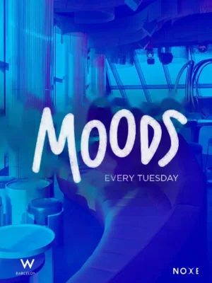 Cartel MOODS AT NOXE / 27 de octubre / Noxe Barcelona, Barcelona