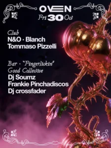 Cartel de N&O + BLANCH + TOMMASO PIZZELLI