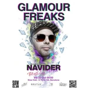 Cartel de NAVIDER ́S BIRTHDAY BASH
