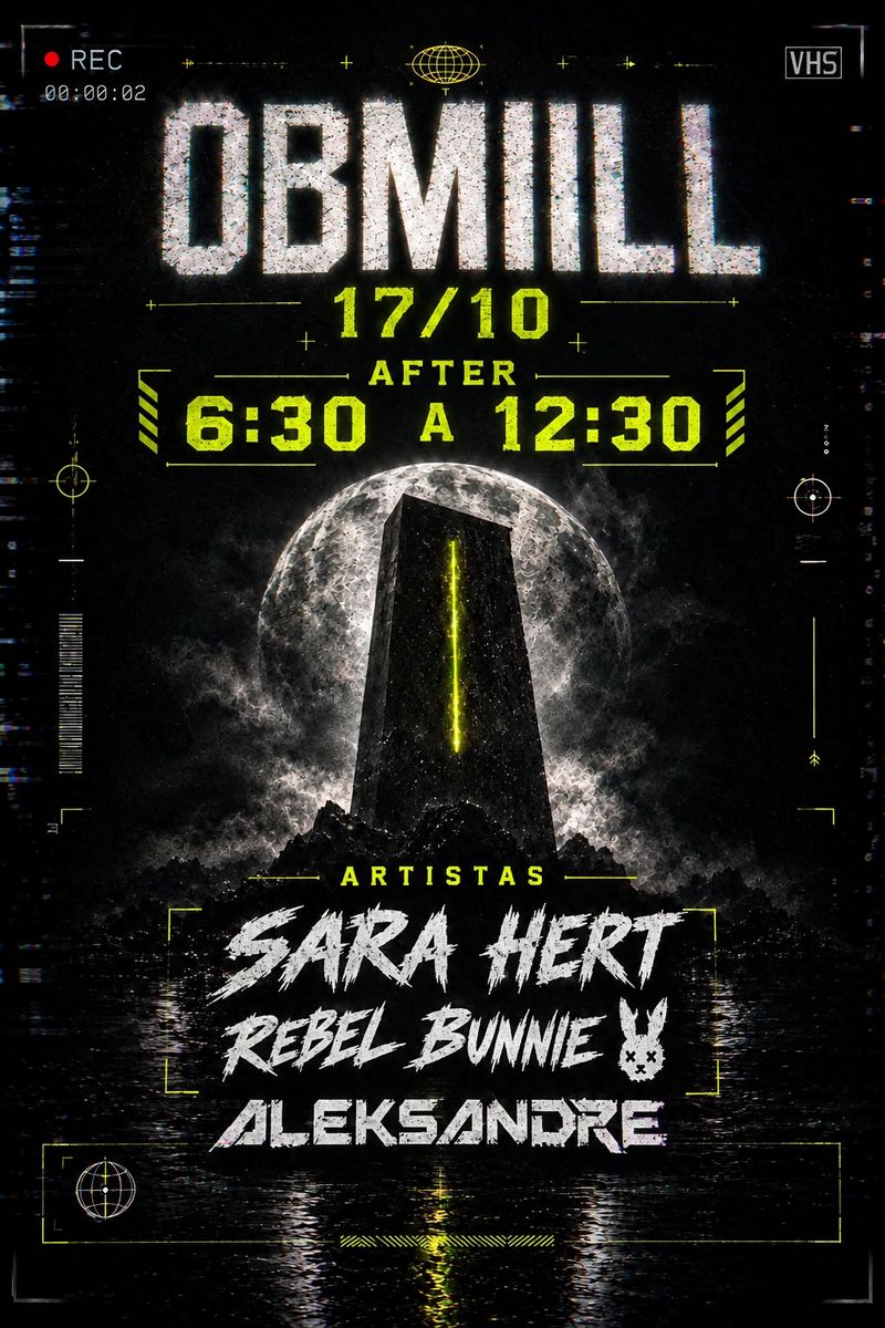 Cartel de OBMIILL: 17 de octubre de 2026 en obmiill, Barcelona