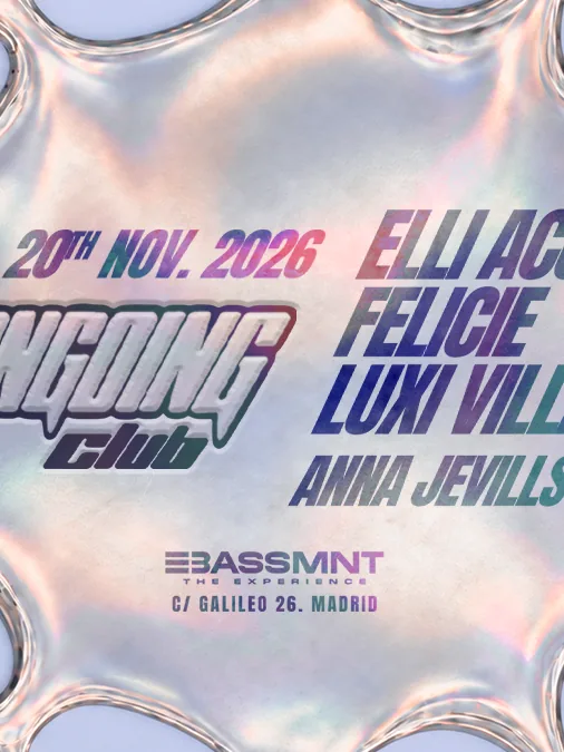 Cartel de ONGOING PRESENTS ELLI ACULA, FELICIE, LUXI VILLAR & ANNA JEVILLS