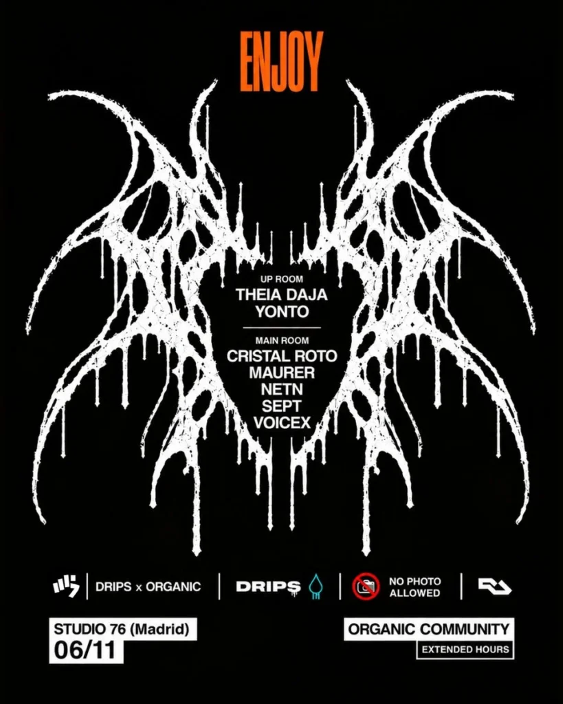 Cartel de ORGANIC COMMUNITY X DRIPS (BERLIN SHOWCASE)