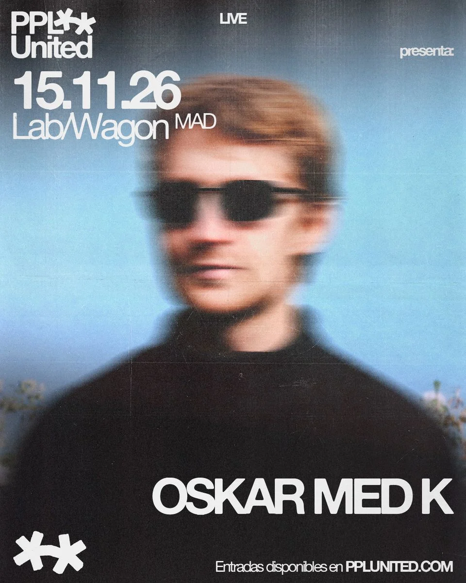 Cartel de OSKAR MED K: 15 de noviembre de 2026 en Wagon, Madrid