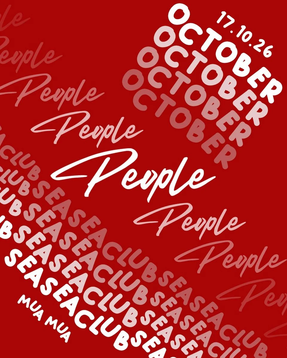 Cartel de PEOPLE: 17 de octubre de 2026 en SeaSea Club, Barcelona