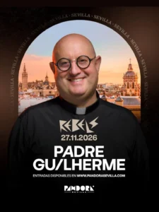 Cartel de REBELS WITH PADRE GUILHERME