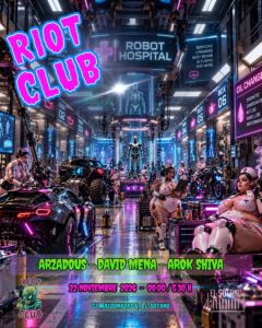 Cartel de RIOT CLUB