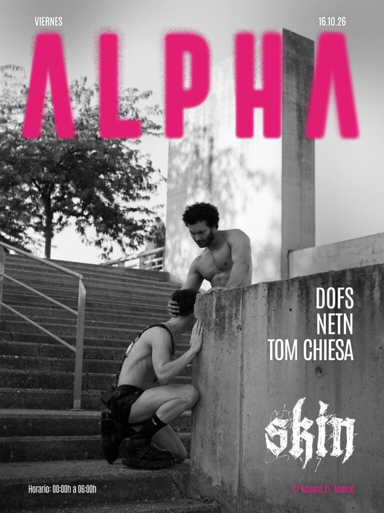 Cartel de SKIN ALPHA