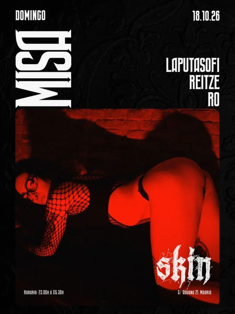 Cartel de SKIN MISA