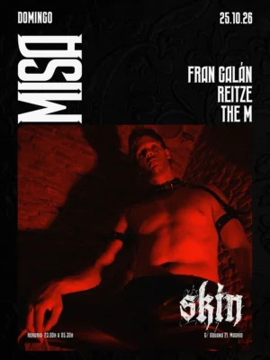 Cartel de SKIN MISA: 25 de octubre de 2026 en Skin Club, Madrid