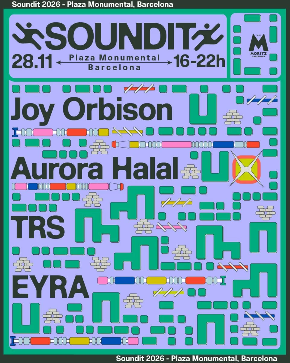 Cartel de SOUNDIT PLAZA: 28 de noviembre de 2026 en Plaza Monumental de Barcelona, Barcelona