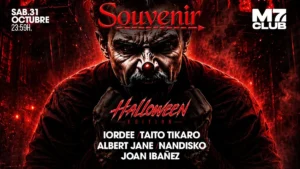 Cartel de SOUVENIR HALLOWEEN [IORDEE, TAITO TIKARO, ALBERT JANE, NANDISKO & JOAN IBAÑEZ]
