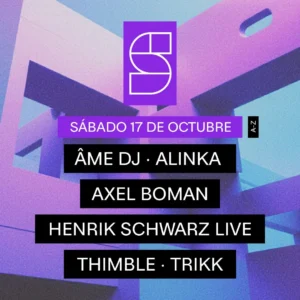Cartel de STUDIO CUB INVITES: ÂME – HENRIK SCHWARZ LIVE – & MORE