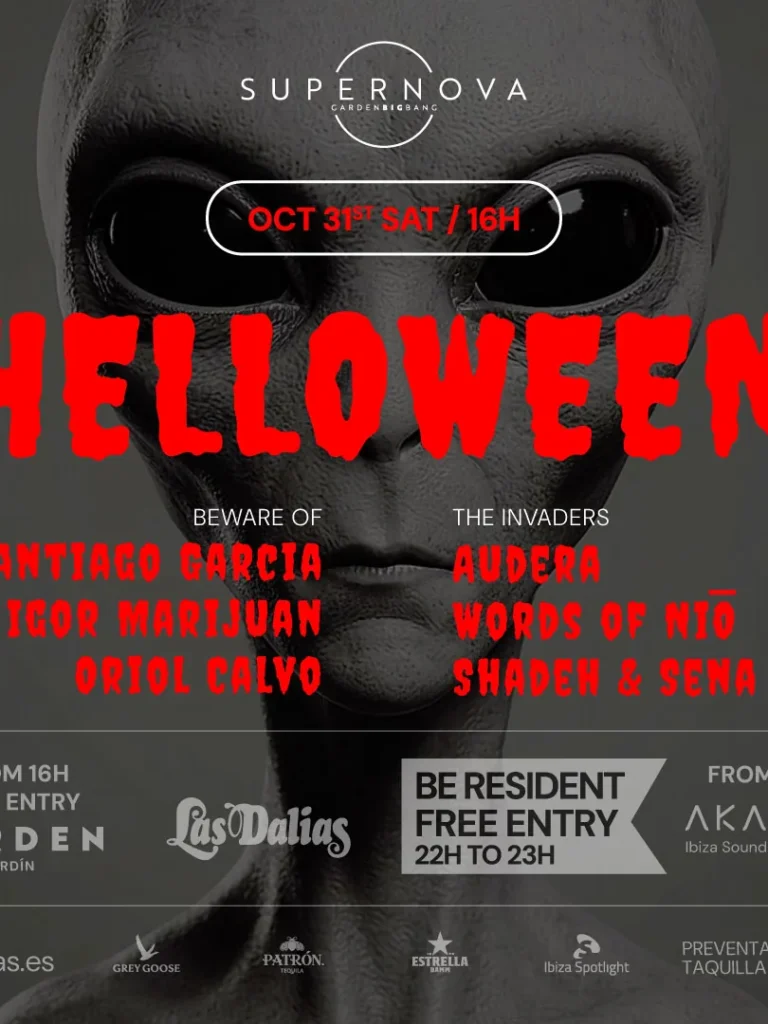 Cartel de SUPERNOVA X HELLOWEEN
