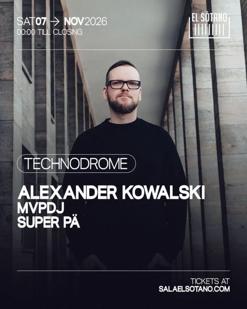 Cartel de TECHNODROME