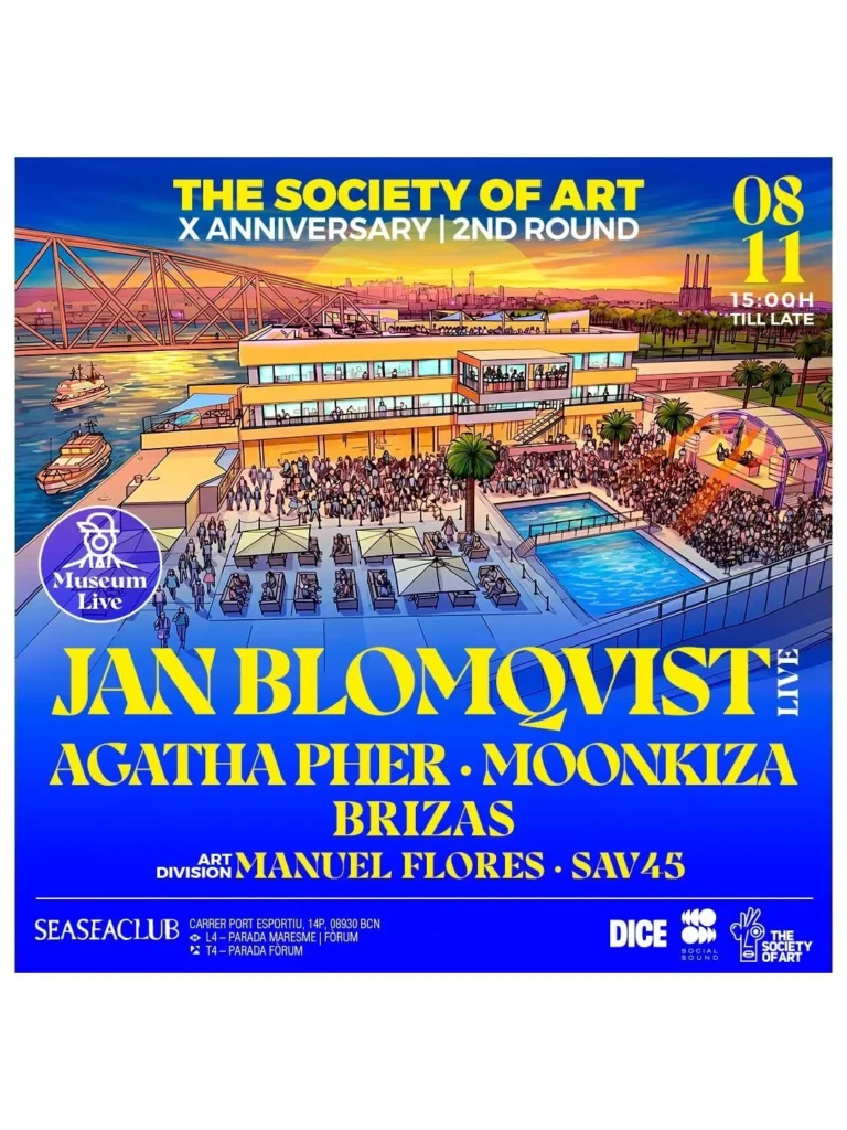 Cartel de THE SOCIETY OF ART X ANNIVERSARY – 2ND ROUND