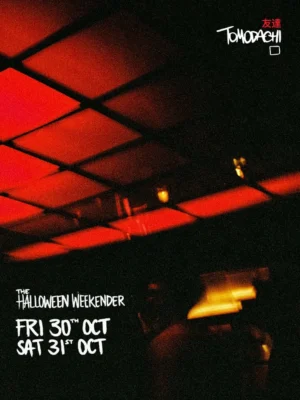 Cartel de TOMODACHI HALLOWEEN PART 1: 30 de octubre de 2026 en Ibiza