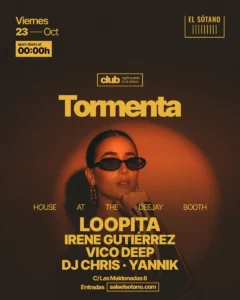 Cartel de TORMENTA