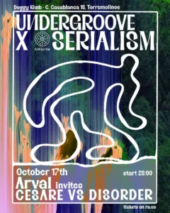 Cartel de UNDERGROOVE X SERIALISM