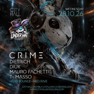 Cartel de UNDERHAT – MAIN ROOM