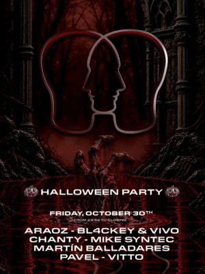 Cartel de UNDERWATER X YUKI'S HOUSE HALLOWEEN PARTY: 30 de octubre de 2026 en Madrid