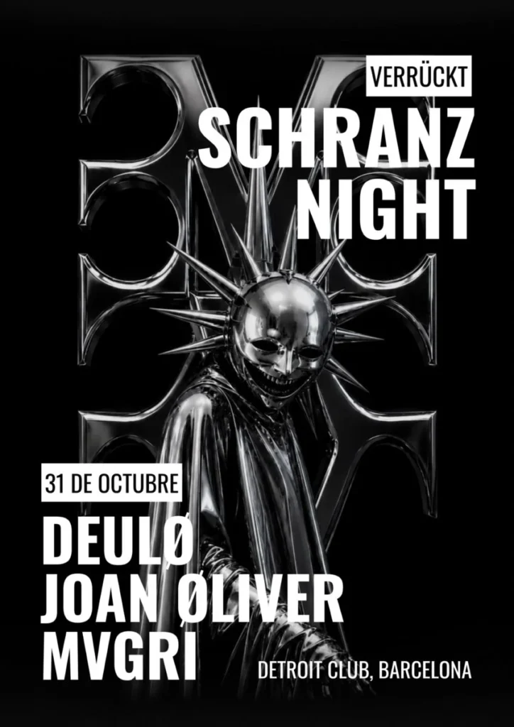 Cartel de VERRÜCKT – HALLOWEEN SCHRANZ NIGHT