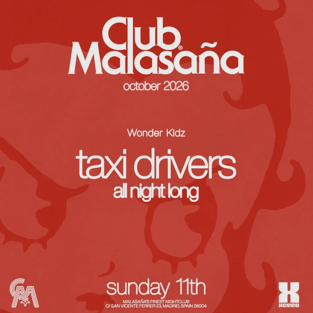 Cartel de WONDER KIDZ CON TAXI DRIVERS ALL NIGHT LONG