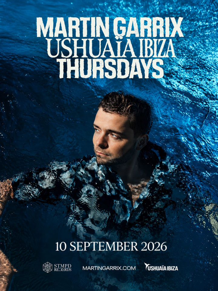 Martin Garrix regresa a Ushuaïa Ibiza el 10 de septiembre junto a Citadelle, R3HAB y Justin Mylo para una tarde de electrónica festivalera.