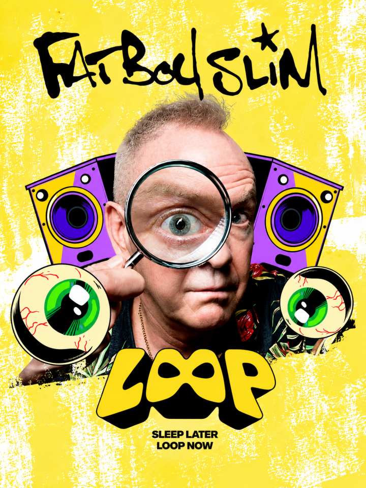 LOOP presenta a Fatboy Slim en Fabrik Madrid el 10 de octubre, con un set especial de tres horas y un cartel dedicado al house y tech house.