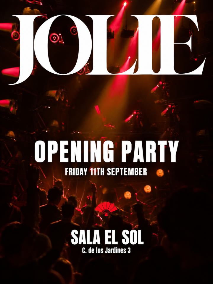 Joie celebra su Opening Party el 11 de septiembre en Sala El Sol, Madrid.