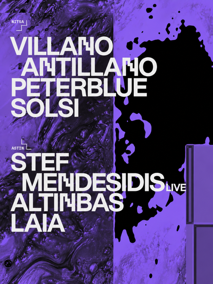 Villano Antillano, PETERBLUE y Solsi llegan a Nitsa el 25 de septiembre en Barcelona, con Stef Mendesidis Live, Altinbas y Laia en Astin.