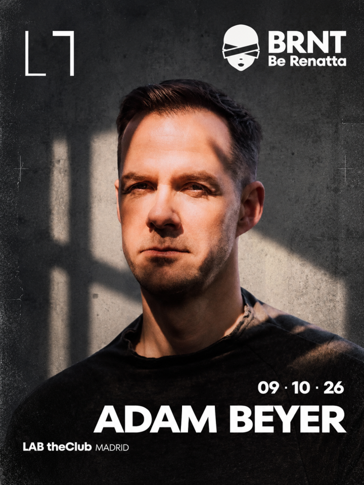 Adam Beyer actúa el 9 de octubre en LAB theClub, Madrid, con una noche centrada en el Techno y el sonido Drumcode.