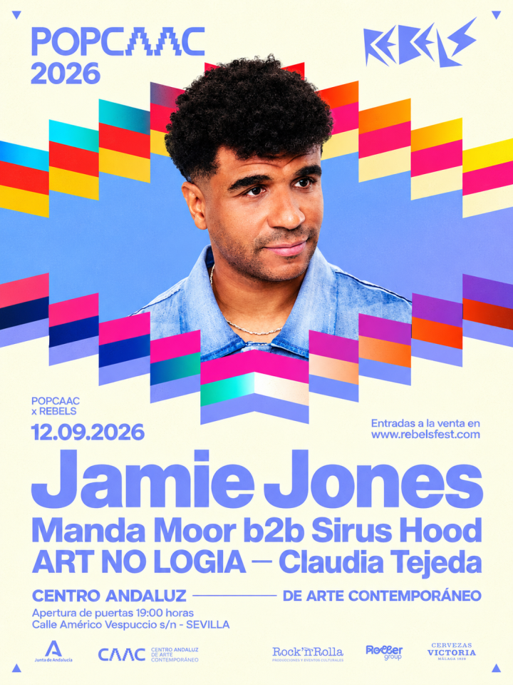 POPCAC 2026 reúne a Jamie Jones, Manda Moor, Sirus Hood, ART NO LOGIA y Claudia Tejeda el 12 de septiembre en el Centro Andaluz de Arte Contemporáneo de Sevilla.