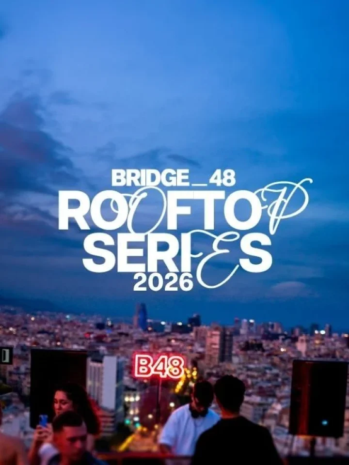 Cartel de BRIDGE48 ROOFTOP SERIES: 2 de octubre de 2026 en Nobu Hotel, Barcelona